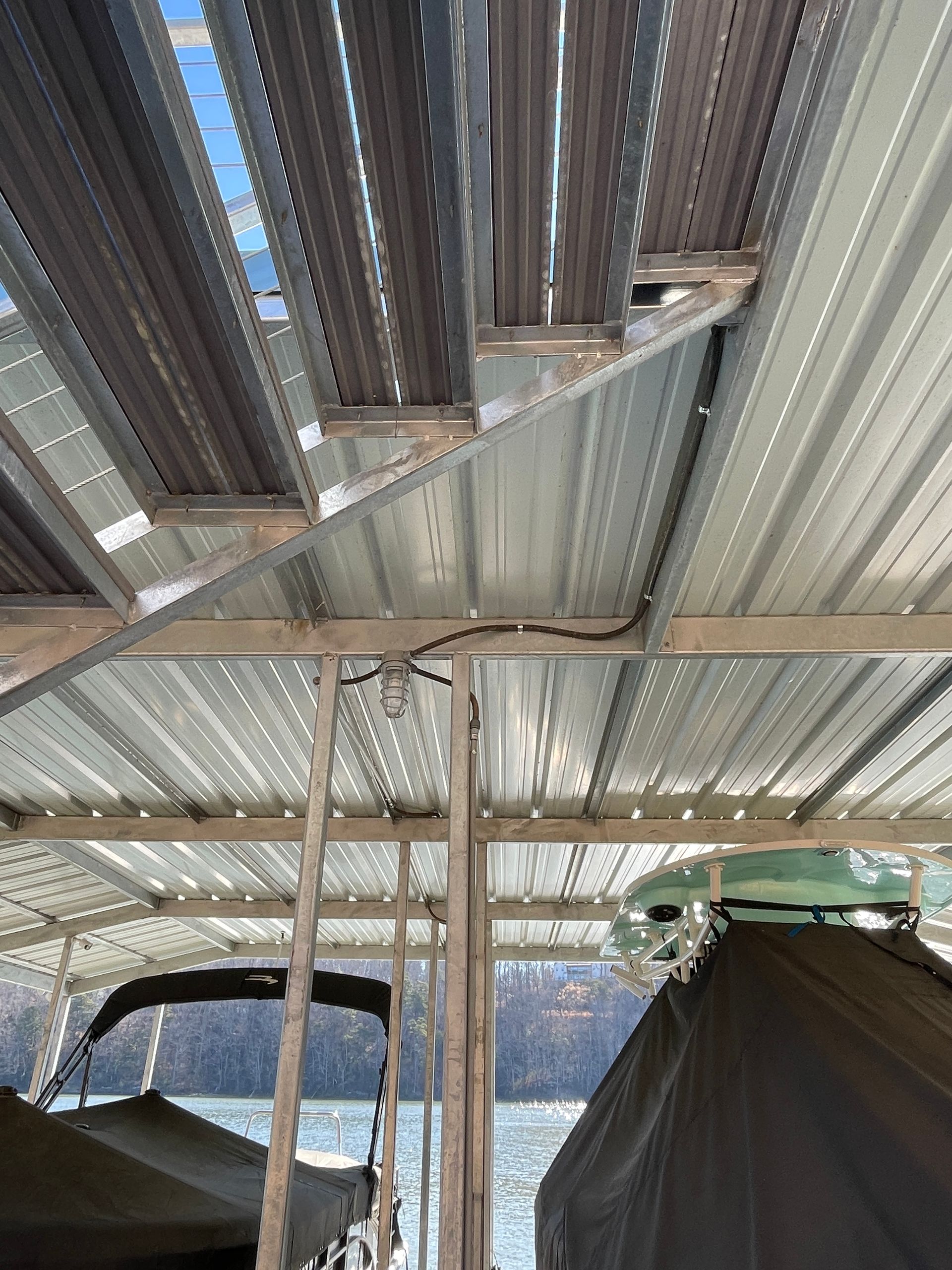 A lake dock electrical wiring in Gainesville, GA by Professional Design Systems