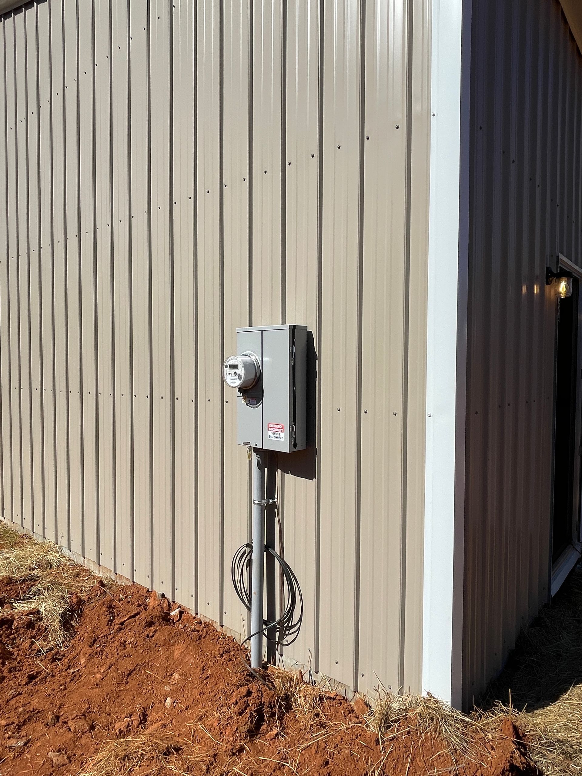 A commercial electrical panel installation in Gainesville, GA by Professional Design Systems 