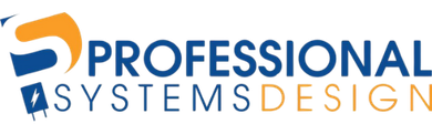 The logo for Professional Systems Design in Gainesville GA