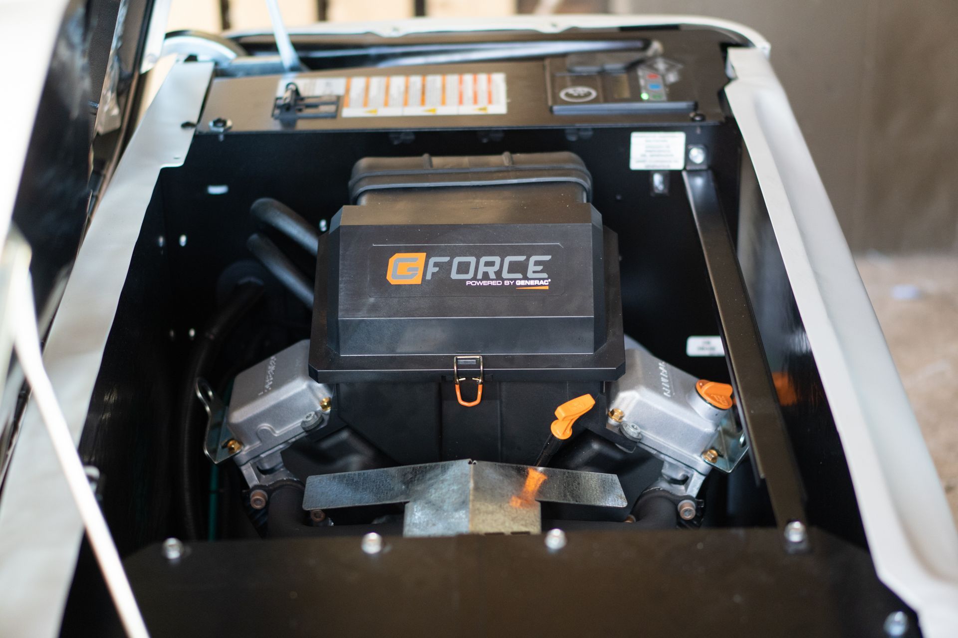 A generator installation in Gainesville, GA by Professional Design Systems