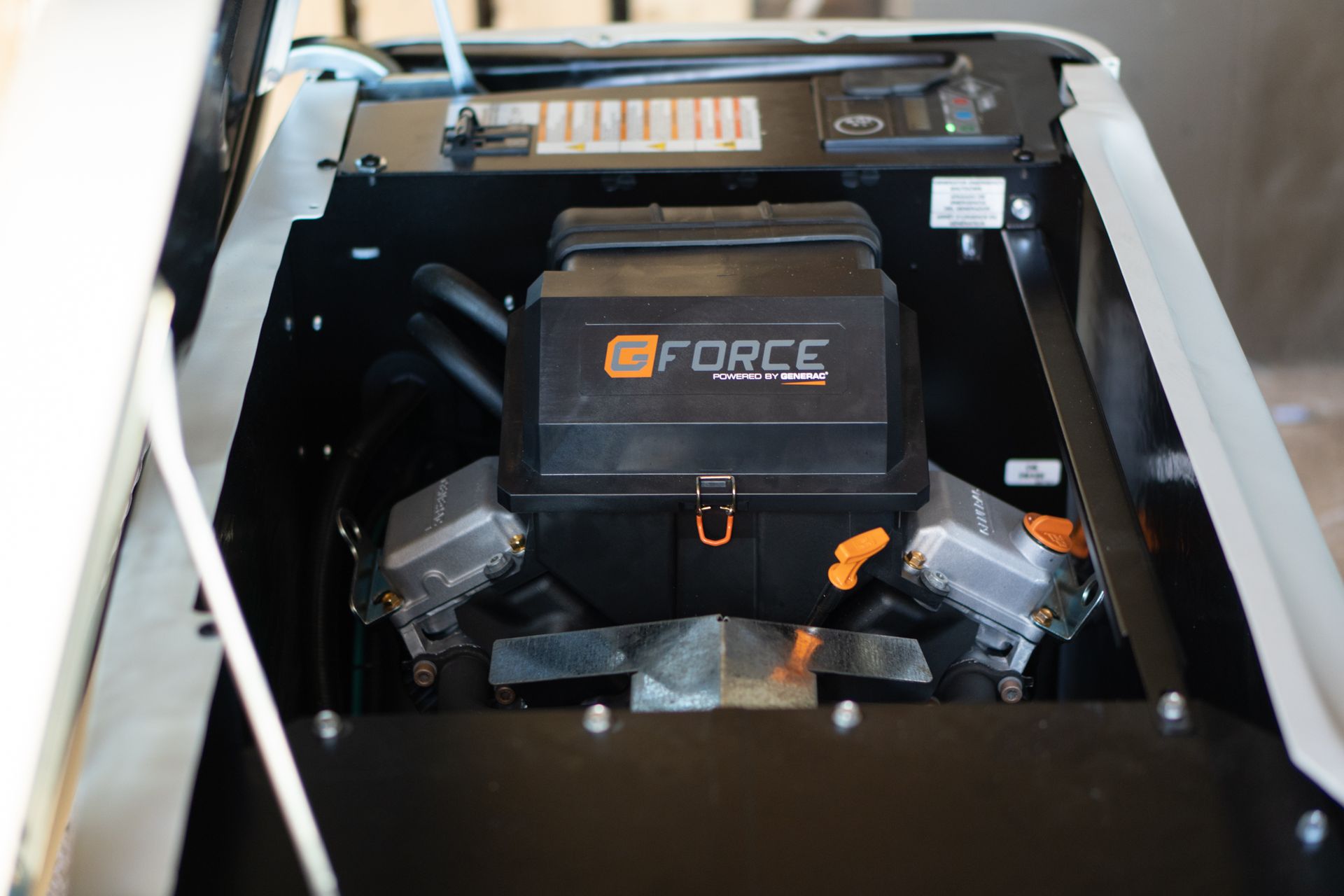A generator installation in Gainesville, GA by Professional Design Systems