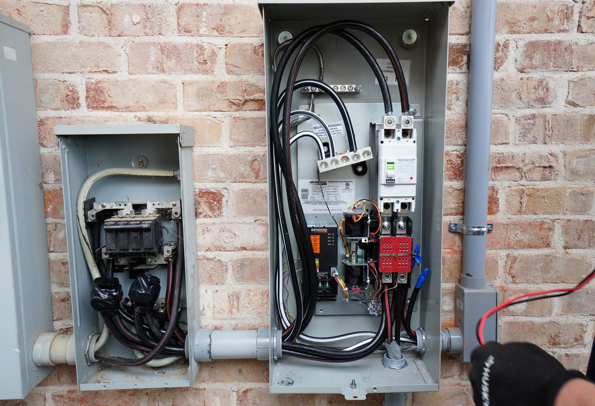 An electrical panel upgrade in Gainesville, GA by Professional Design Systems