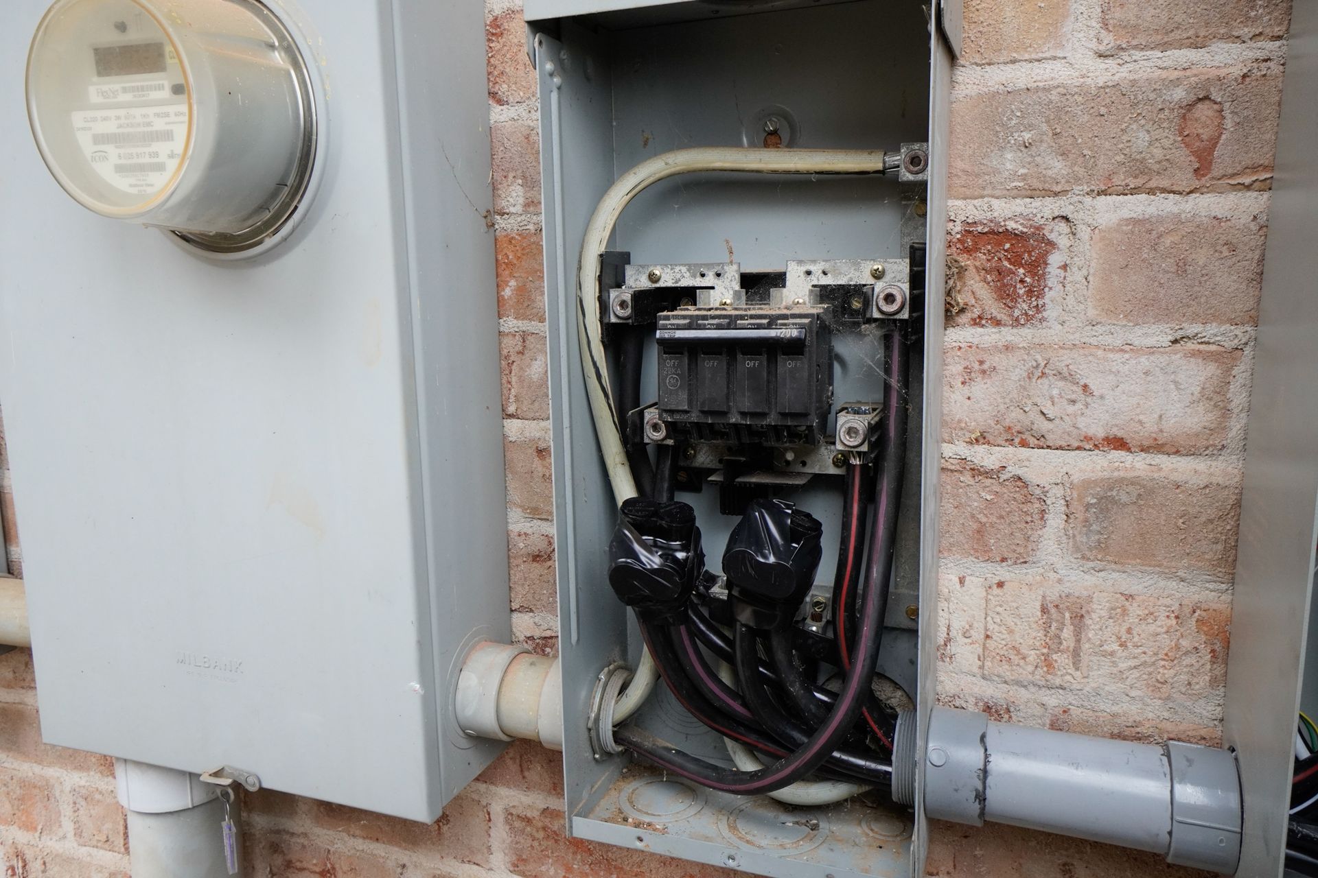 An electrical panel upgrade in Gainesville, GA by Professional Design Systems