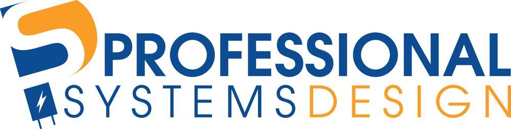 The logo for Professional Systems Design in Gainesville GA
