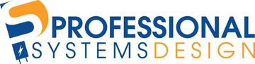 The logo for Professional Systems Design in Gainesville GA