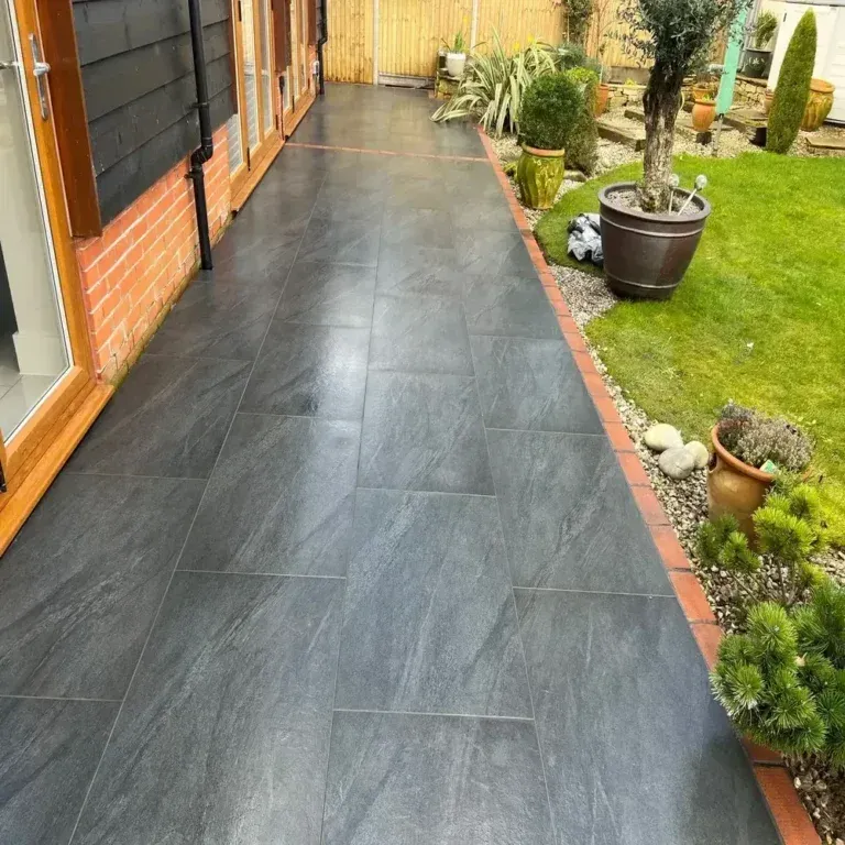 Cathedral Anthracite Porcelain Paver in 900x600 available in County Durham