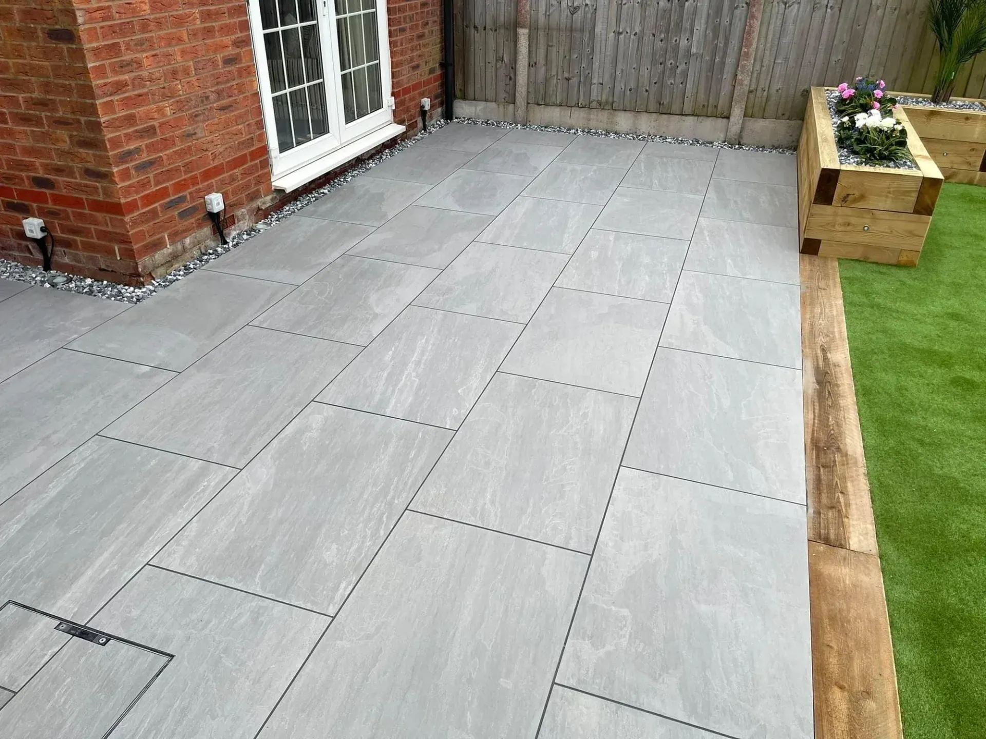 Kandla Grey Porcelain Paver in 900x600 available in County Durham