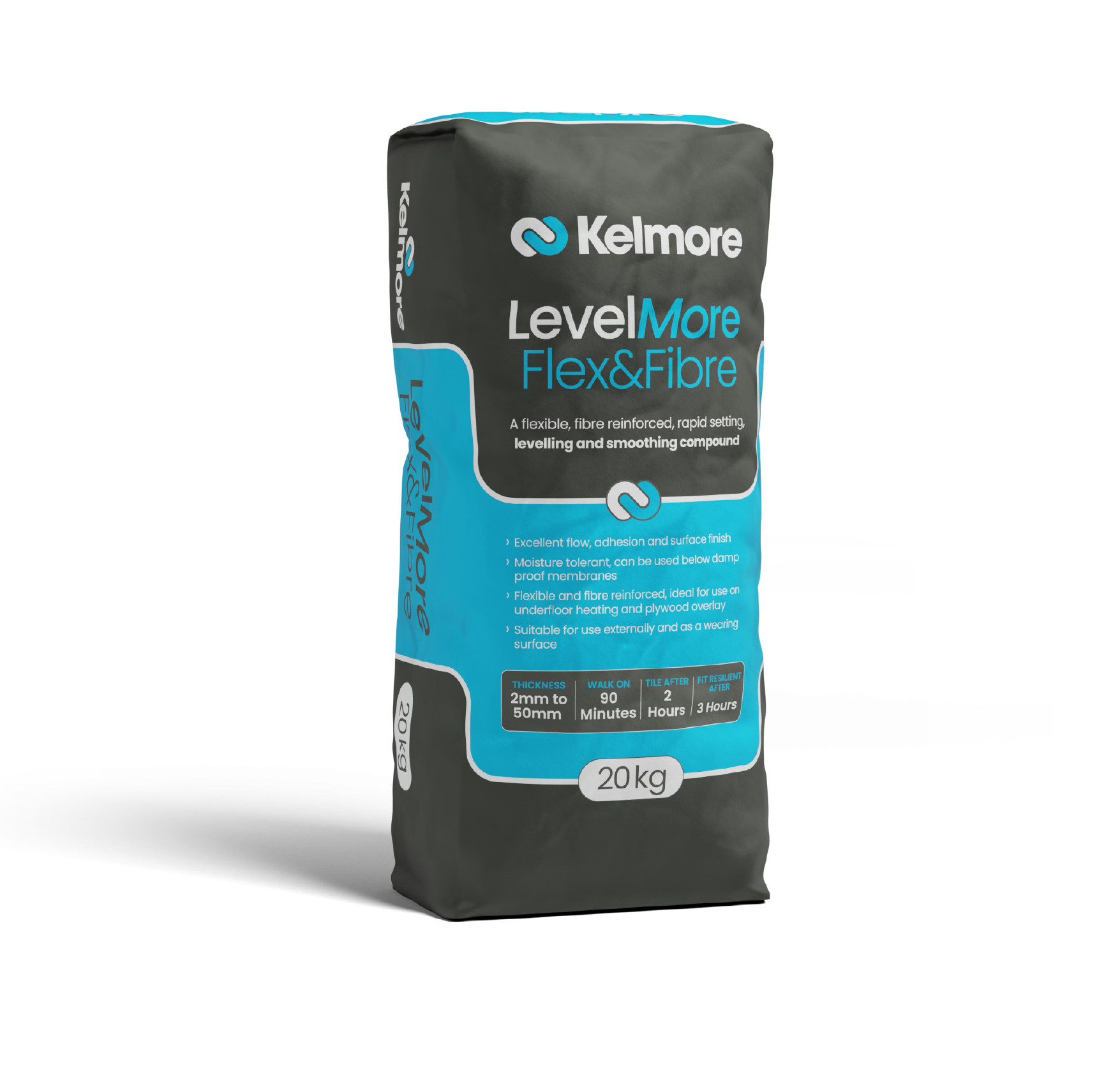 Kelmore LevelMore Flex & Fibre leveller. In 20kg bags available in County Durham