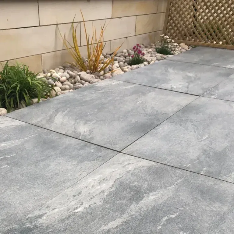 Mercury Grey Porcelain Paver in 900x600 available in County Durham
