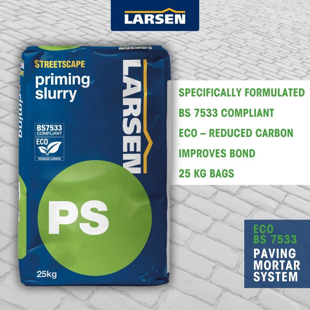 Larsen Priming PS Eco Slurry in 25kg bags available in County Durham