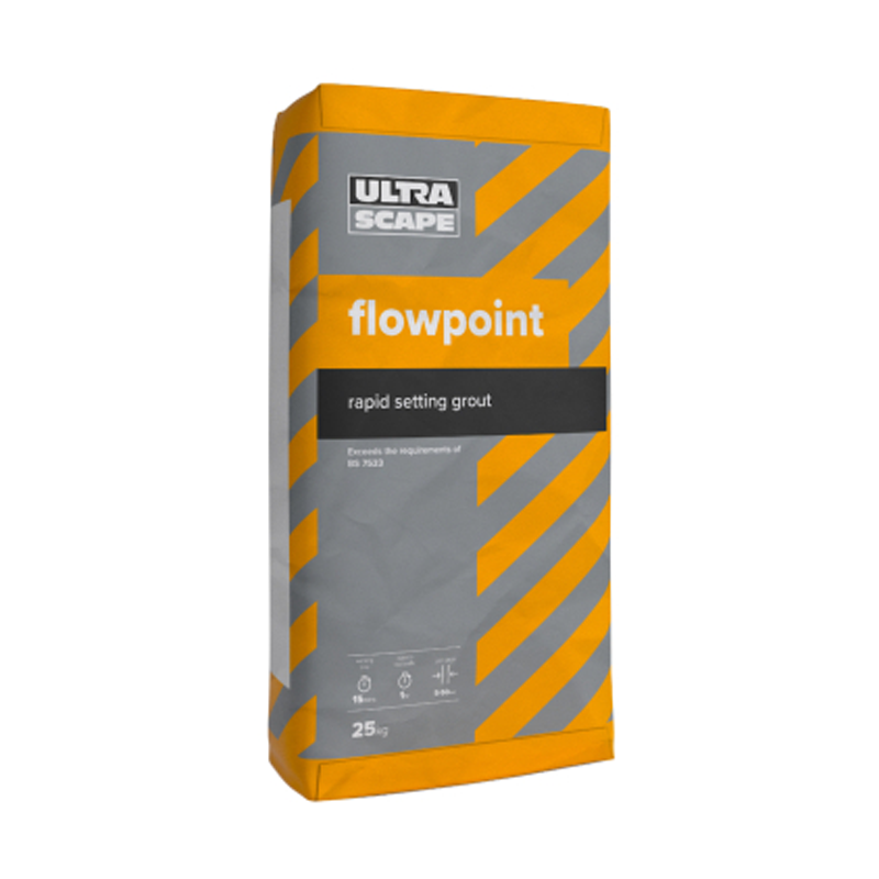 Instarmac Flowpoint Smooth, a rapid setting grout in 25kg bags and 2 colours available in County Durham
