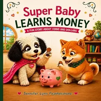 Super Baby Learns Money: A Fun Story About Coins and Dollars