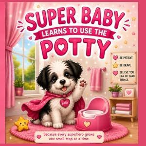 Super Baby Learns to Use the Potty: A Story About Patience, Confidence, and Growing Up