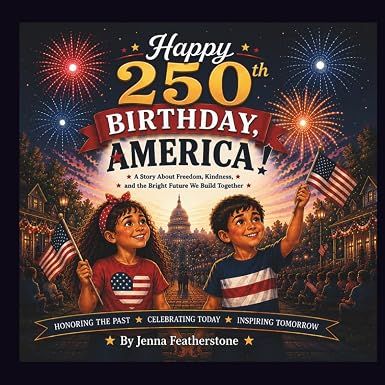 Happy 250th Birthday, America!: A Story About Freedom, Kindness, and the Bright Future We Build Together