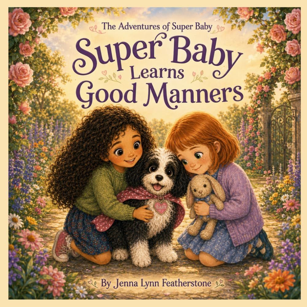 Super Baby Learns Good Manners book cover