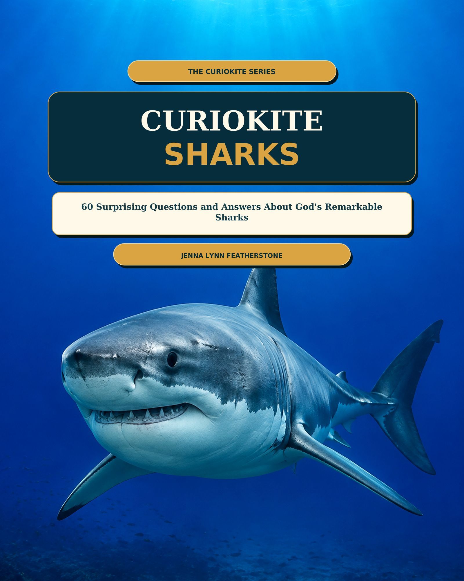 CurioKite Sharks book cover