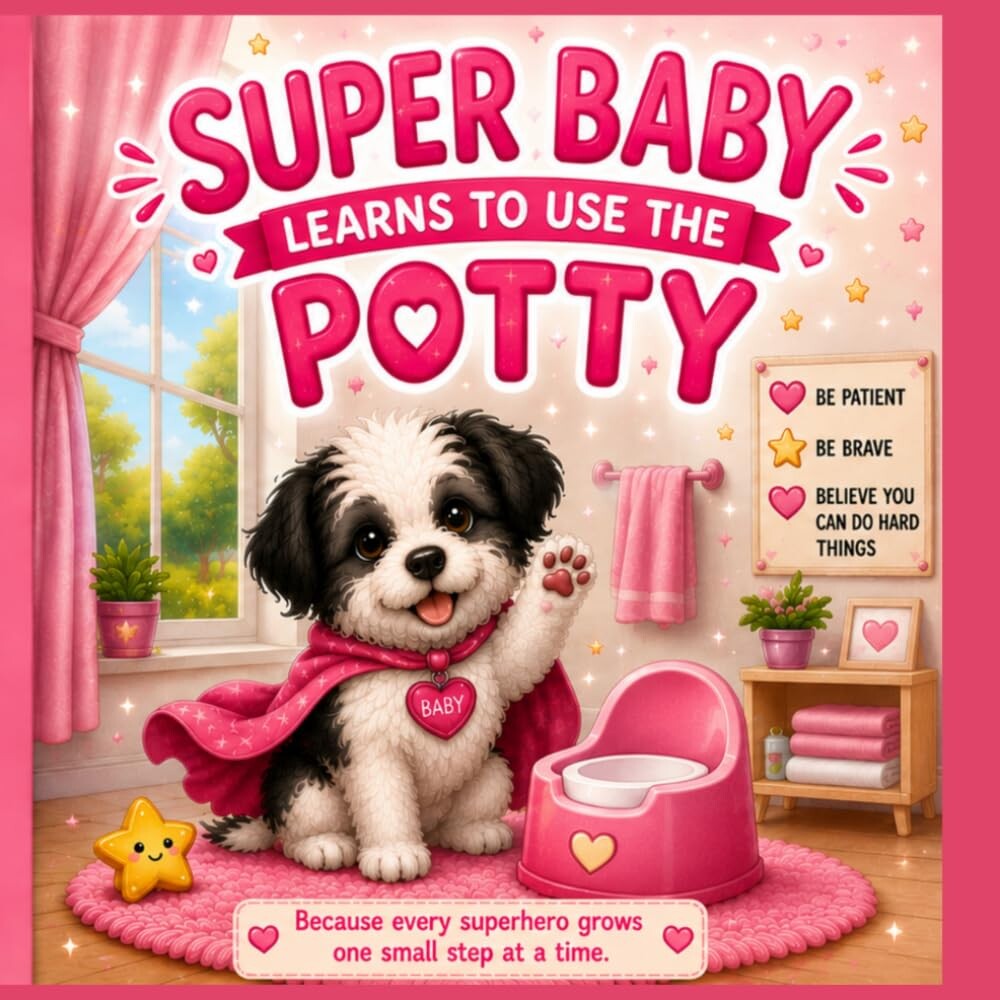 Super Baby Learns to Use the Potty book cover
