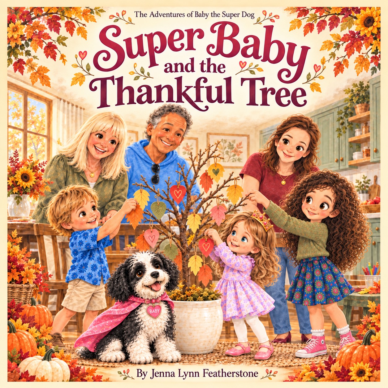 Super Baby and the Thankful Tree book cover