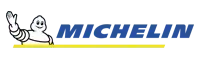 Michelin logo with the white Bibendum mascot and blue wordmark above a yellow line | Automotive Physicians