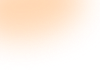 Soft peach gradient fading into white background.