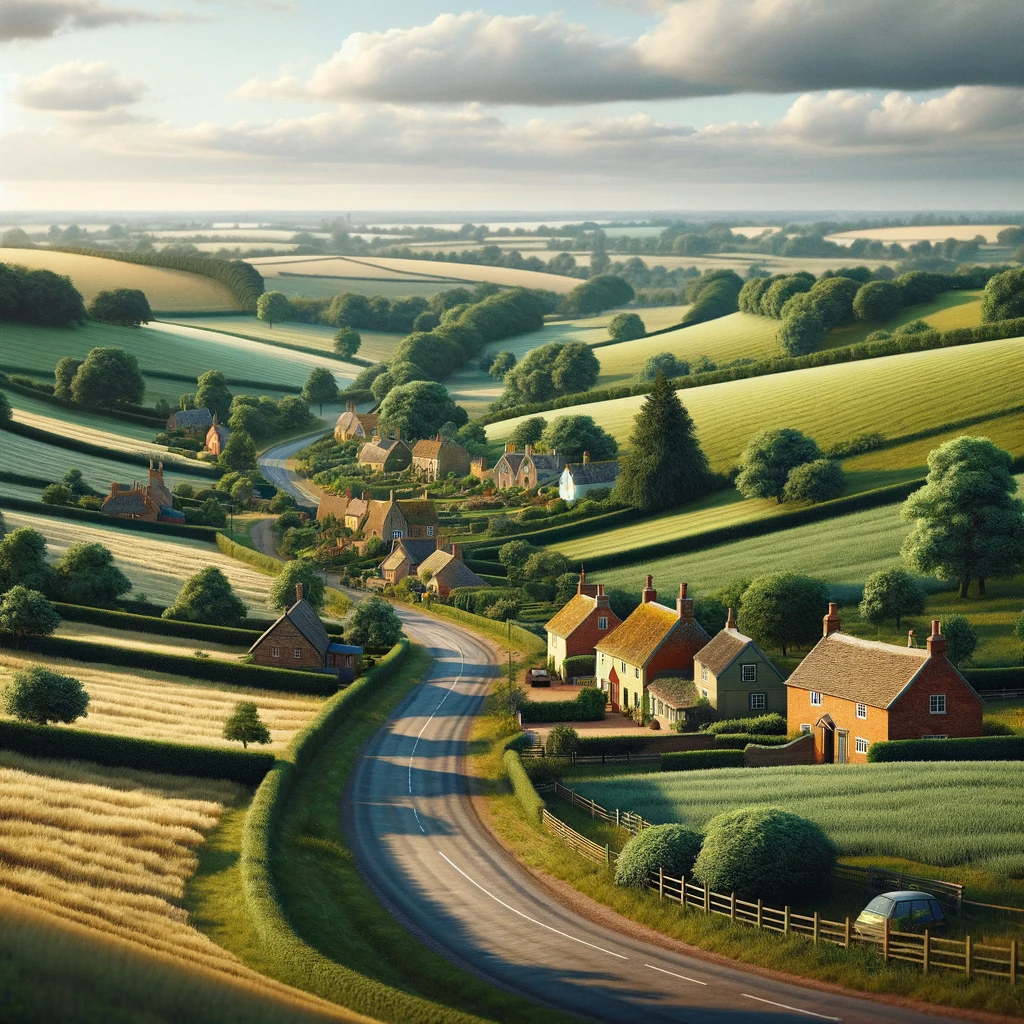 Ai Suffolk countryside