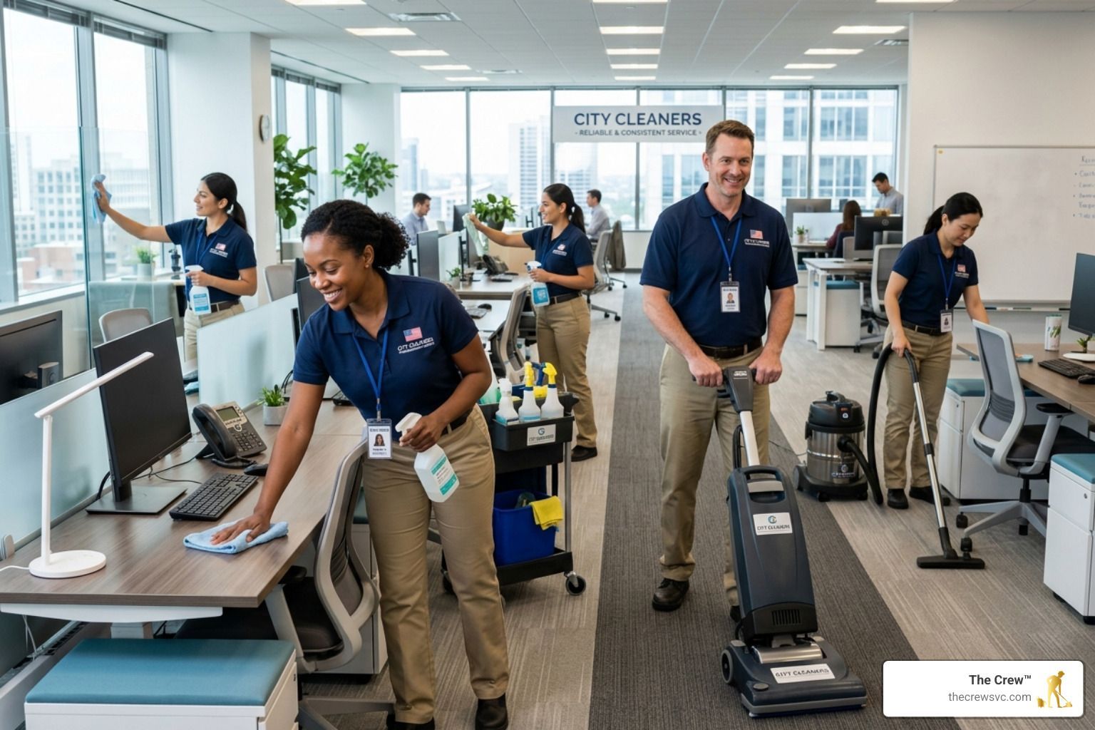vetted cleaners consistent service