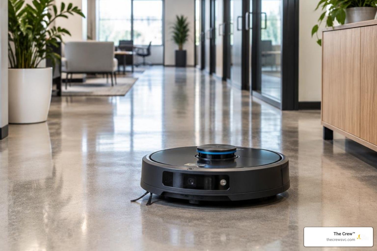 multi sensor navigation system on commercial vacuum