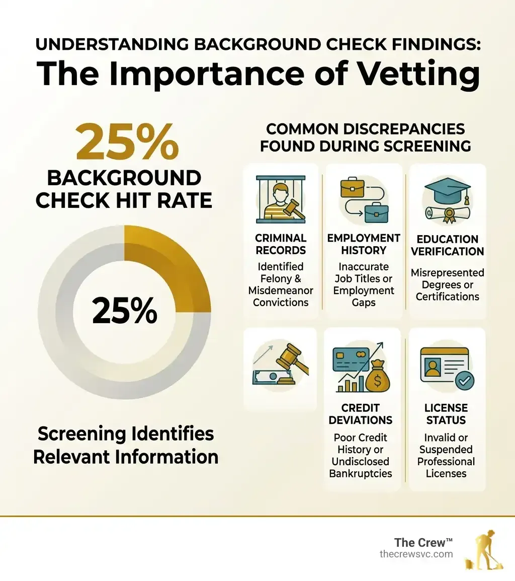 Understanding Background Check Findings and the Importance of Vetting