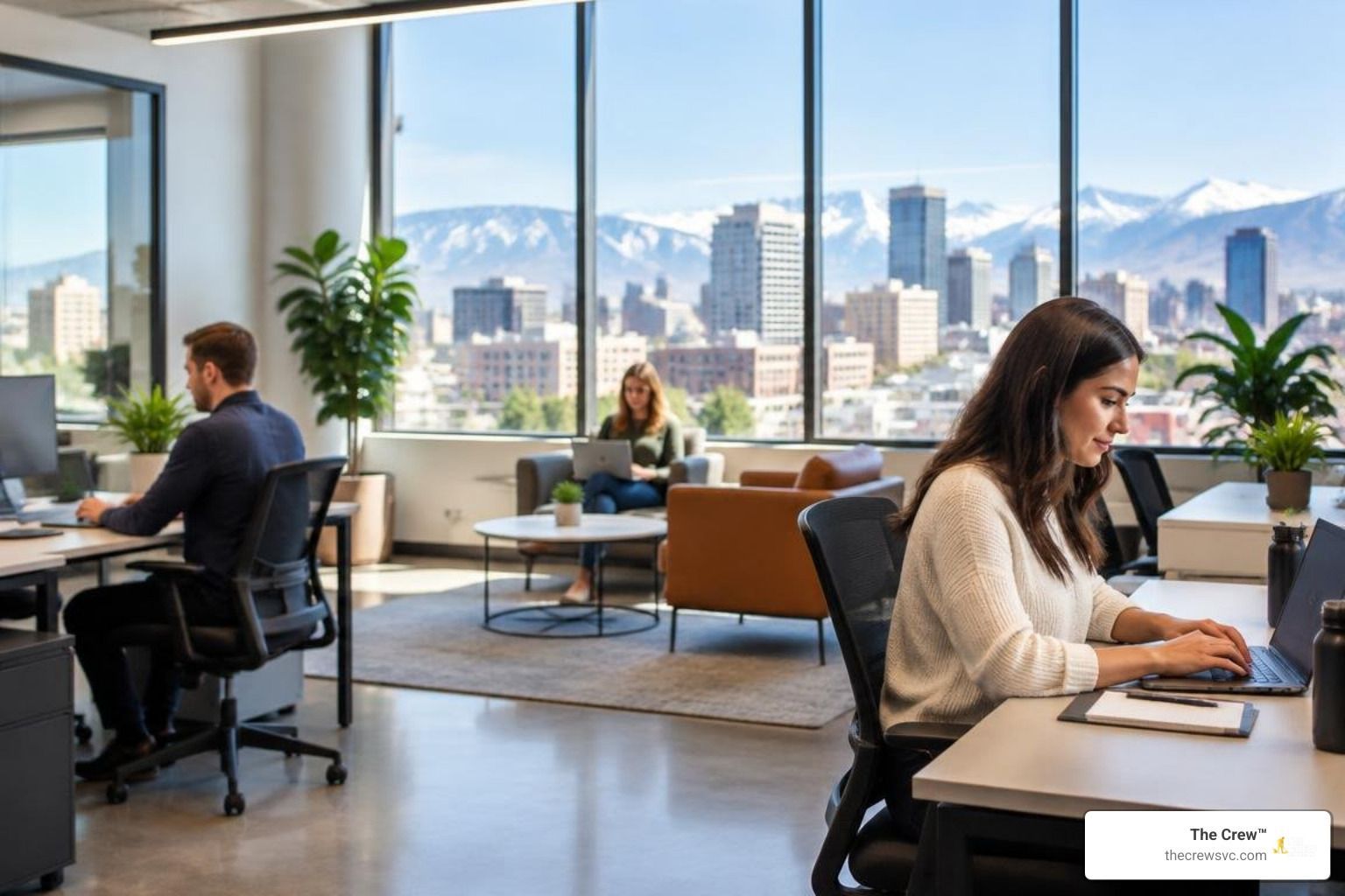 clean modern office in Denver