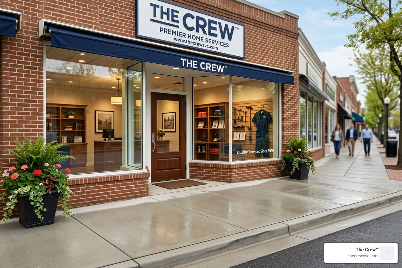 commercial pressure cleaning storefront curb appeal