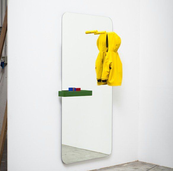 Miniforms Benvenuto Mirror w/ Shelf Hangers, Modern Furniture in Oakland CA