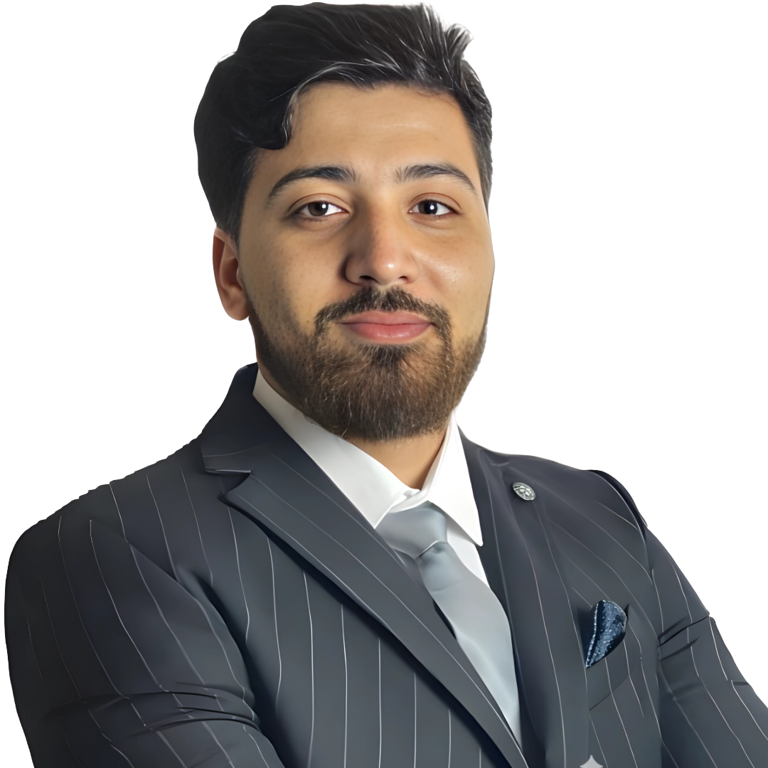 اسمي مصطفى عبيد، مرحباً بكم في ميونخ.
أنا مدير المبيعات في الدول العربية في شركة الاستشارات والحلول الطبية العالمية.
أشكركم على اهتمامكم بشركتنا، ويُسعدني ويشرّفني أن أكون قادراً على مساعدتكم ودعمكم في المواضيع التالية:
المساعدة الطبية من أجل صحتك
الفحوصات الطبية
المعلومات الإلزامية
مدة العلاج
العيادات والمستشفيات من أجل صحتك
خدمة العملاء
خطتك المالية
خدماتنا لك ولعائلتك أثناء إقامتك