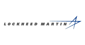 A logo for lockheed martin with a star in the middle