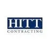A logo for a company called hitt contracting.