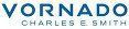 The word vornado that is on a white background