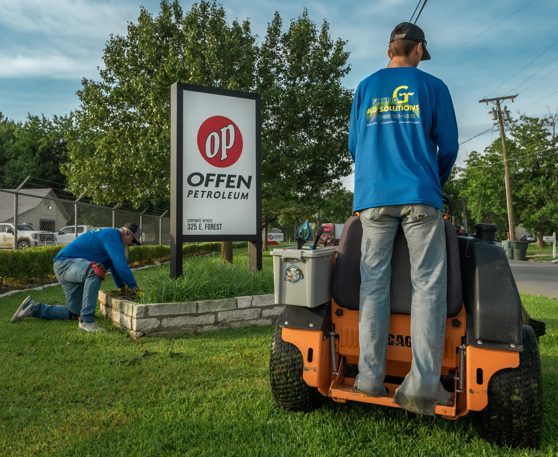 commercial lawn maintenance experts in sherman tx