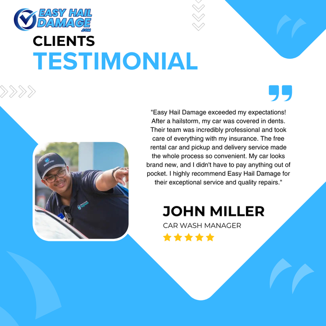 Frisco hail damage testimonial