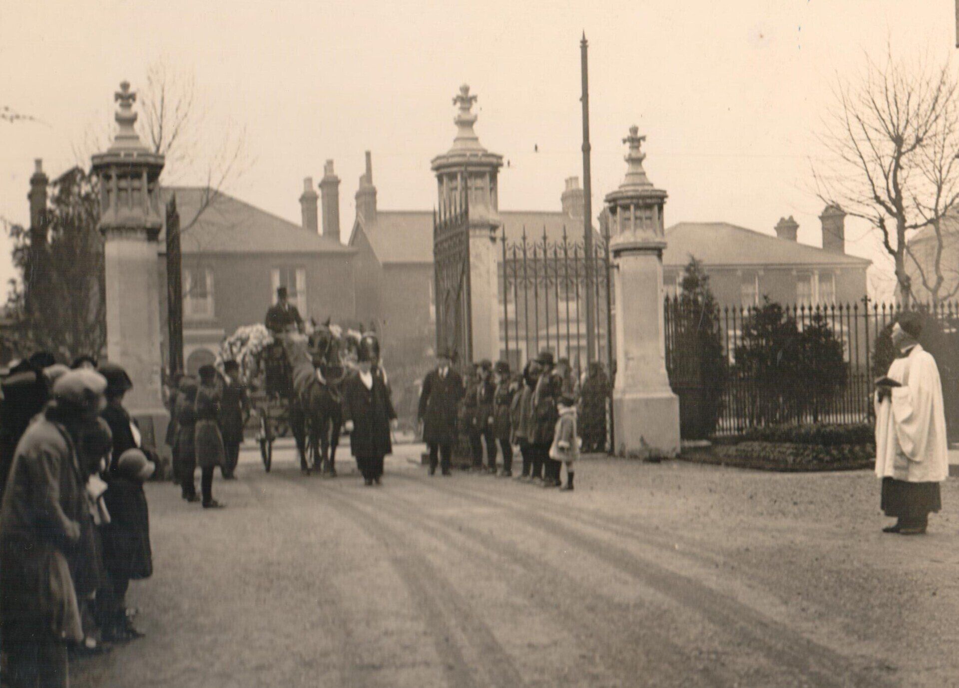 Westminster cemetery funeral