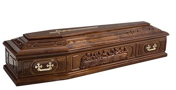 Last Supper casket