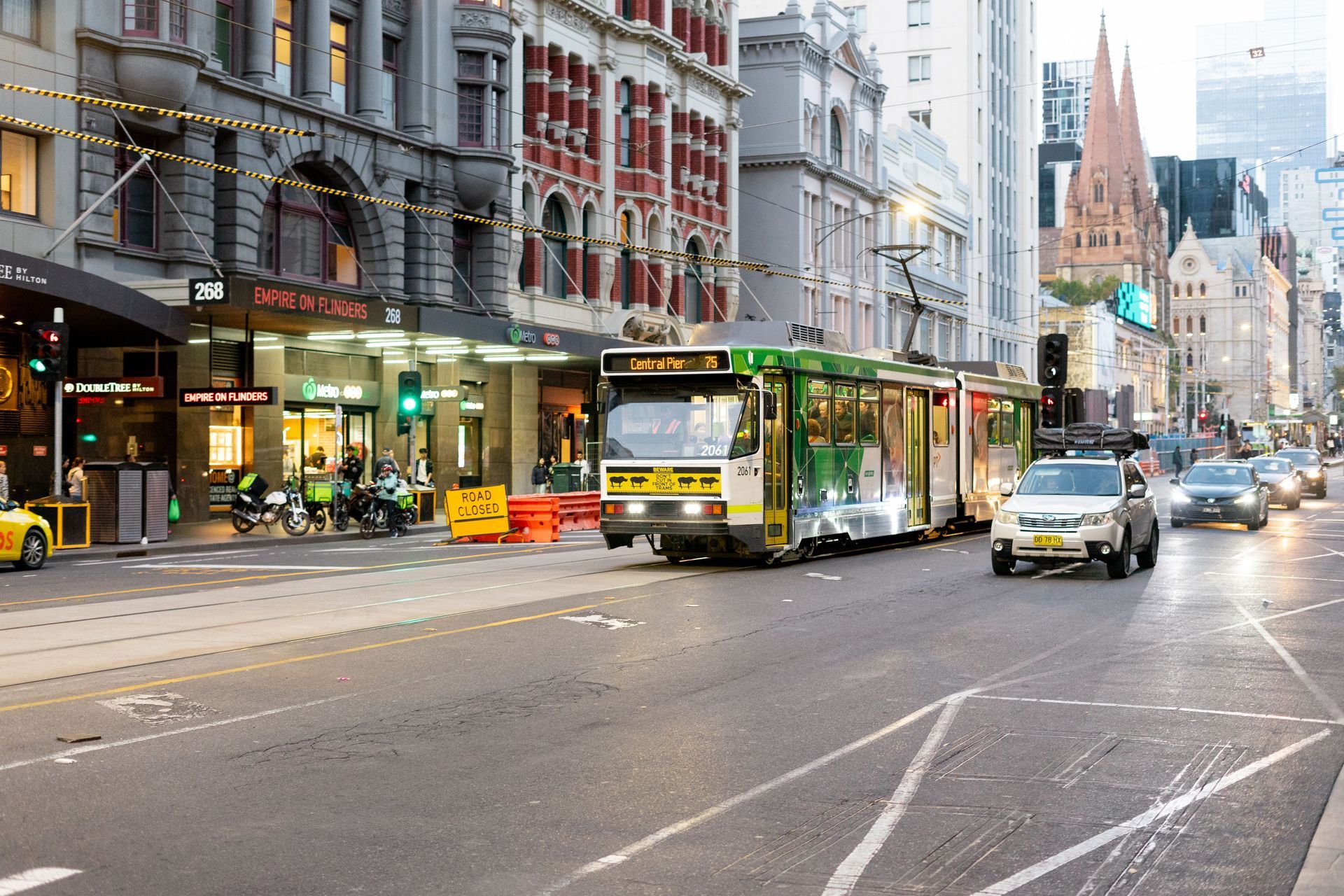 Plan transport between St Kilda & Melbourne CBD