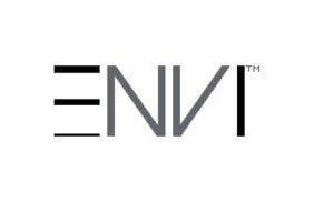 Black and gray ENVI logo on a white background with a small TM mark