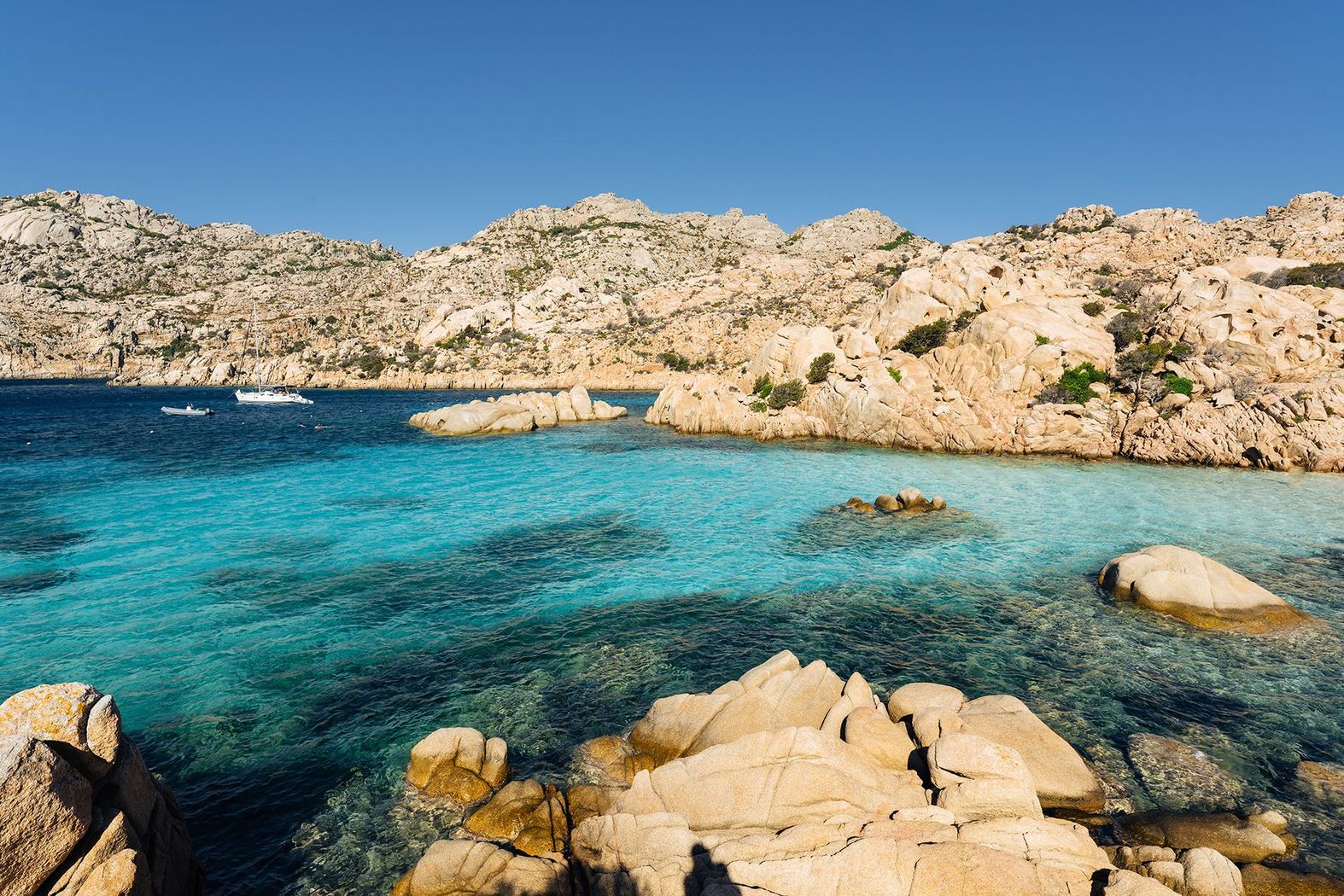 cala coticcio beach