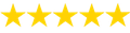 5 star rating