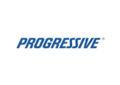 The blue Progressive insurance company logo on a white background.