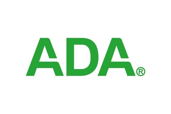 Green ADA logo with registered trademark symbol