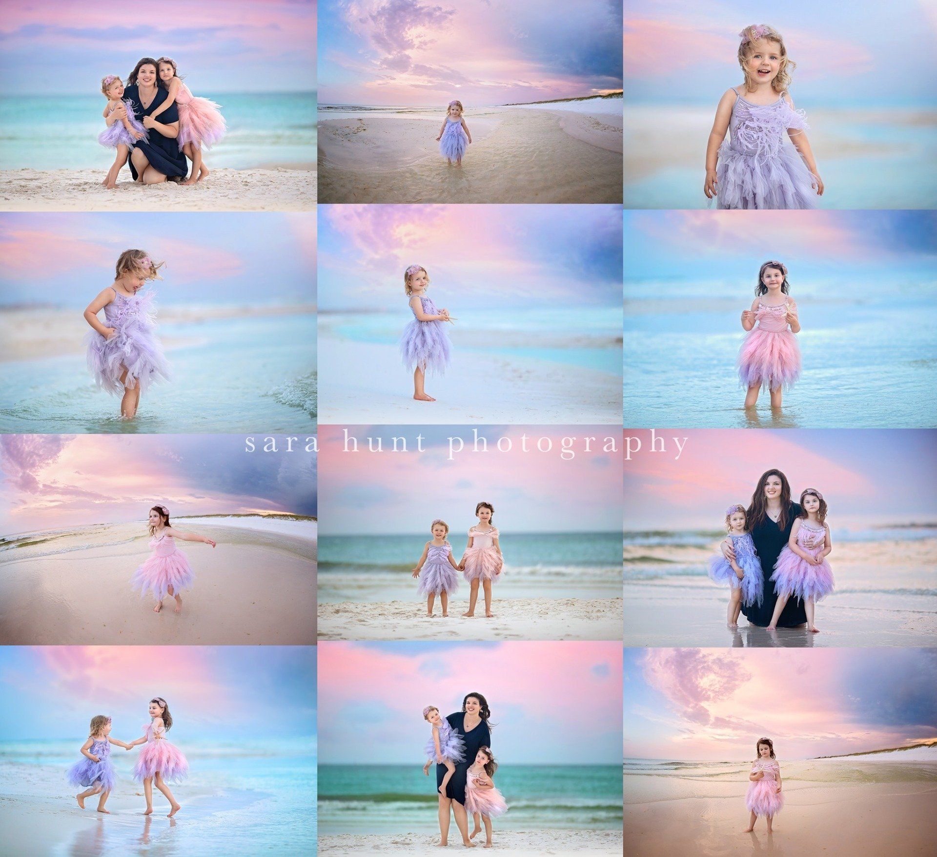 Mother and daughters beach photography — Pearland, TX — Sara Hunt Photography