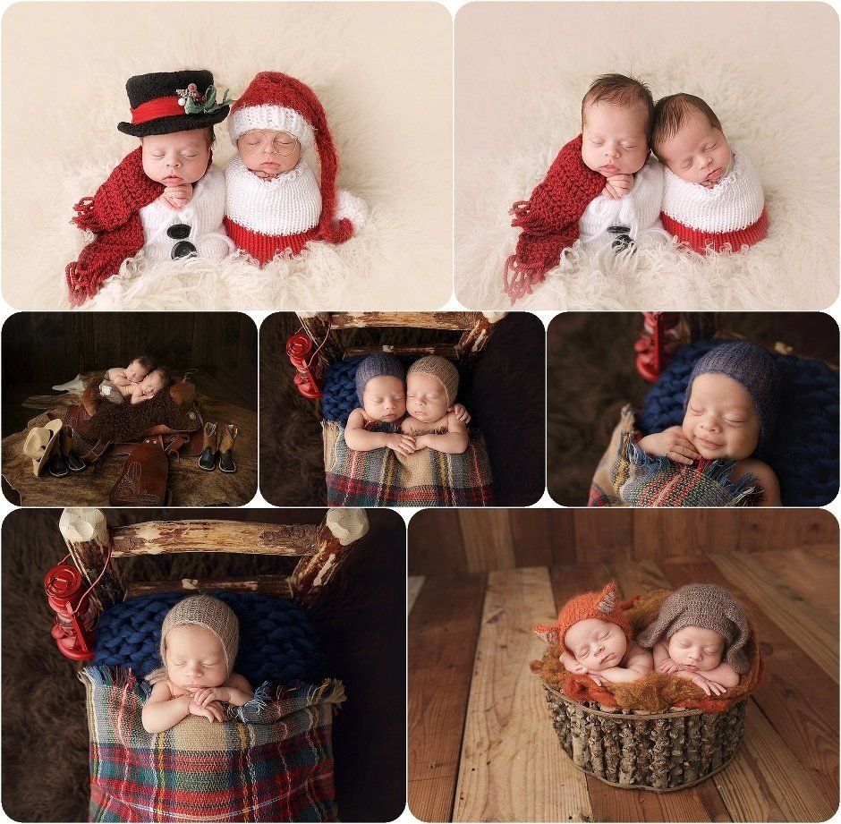 Twin boys collage photos — Pearland, TX — Sara Hunt Photography