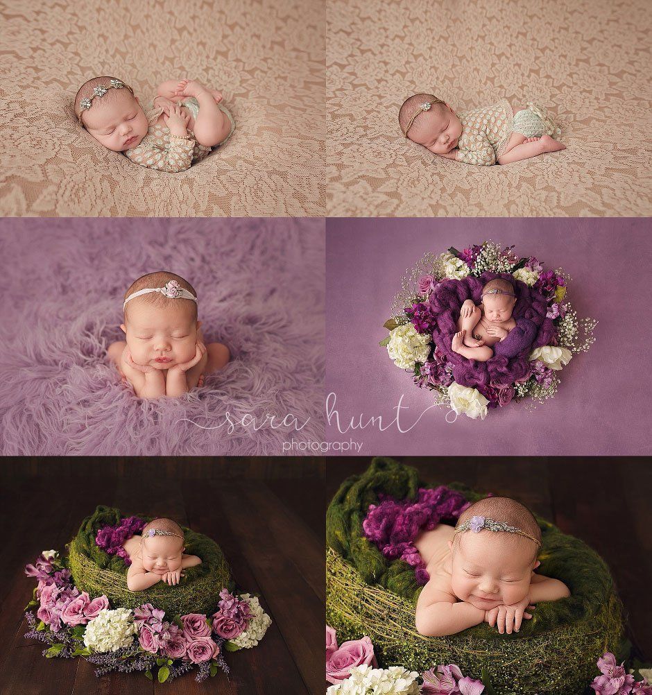 Baby Ava's collage — Pearland, TX — Sara Hunt Photography