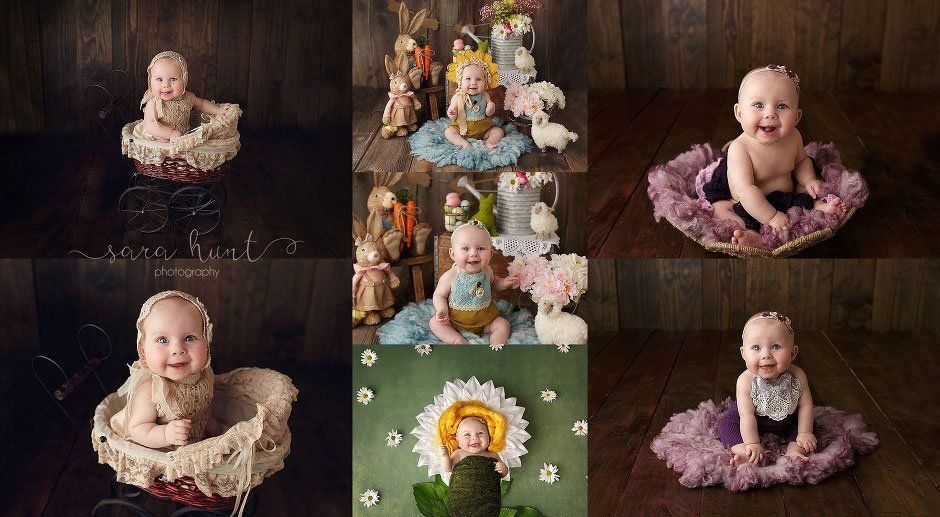 Cute baby collage picture — Pearland, TX — Sara Hunt Photography