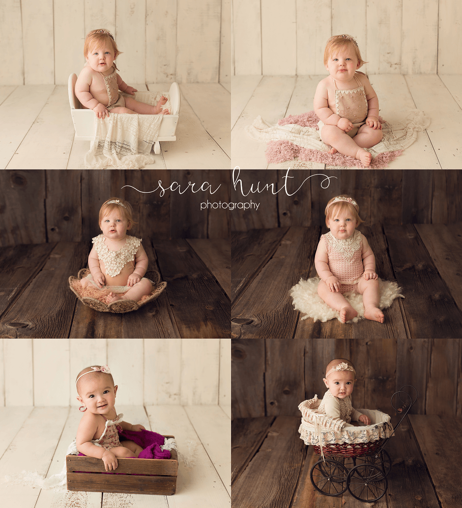 Beautiful baby milestone fine art — Pearland, TX — Sara Hunt Photography